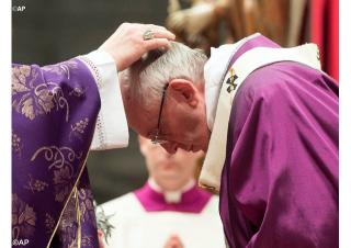 Homília pápeža Františka na Popolcovú stredu: Hanba je v skutočnosti dobrá