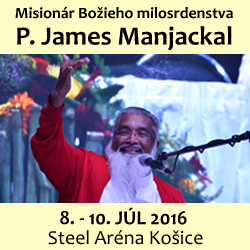 Misionár Božieho milosrdenstva P. James Manjackal príde na Slovensko