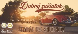 Seminár pre snúbencov: Dobrý začiatok marec 2017