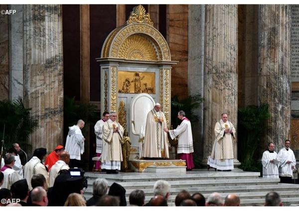 Homília pápeža Františka počas vešpier na záver ekumenického týždňa