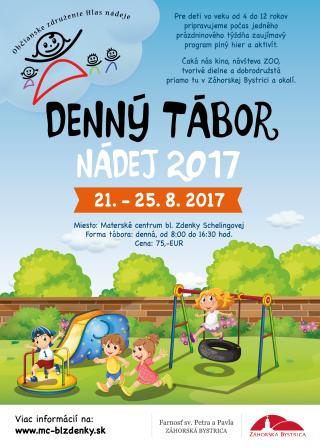 Denný tábor Nádej 2017