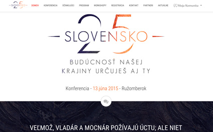 Konferencia Slovensko25