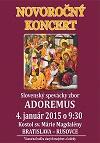 Novoročný koncert zboru ADOREMUS