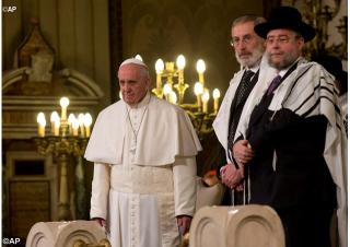 Príhovor pápeža Františka v Rímskej synagóge