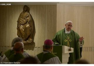 V rannej homílii pápež hovoril o smrti: „Najväčším dedičstvom je viera“