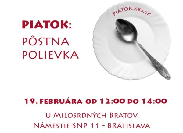 Bratislavskí biskupi budú opäť podávať pôstnu polievku v Bratislave