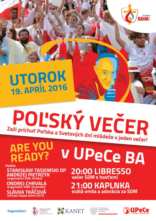 V UPeCe v Bratislave bude Poľský večer