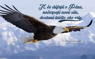 Dostaneš novú silu a krídla ako orol