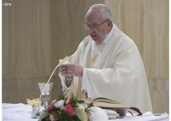 Homília pápeža Františka: Svätí Cyril a Metod skutoční Boží vyslanci