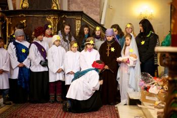 Vysielacia sv. omša koledníkov dobrej noviny