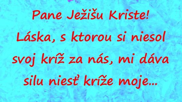 Naša sila z Božej lásky...