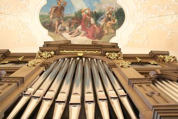 Koncert organovej hudby v našom kostole (Slovenské historické organy)