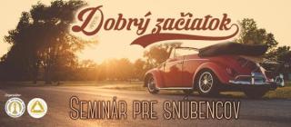 Seminár pre snúbencov DOBRÝ ZAČIATOK 2021