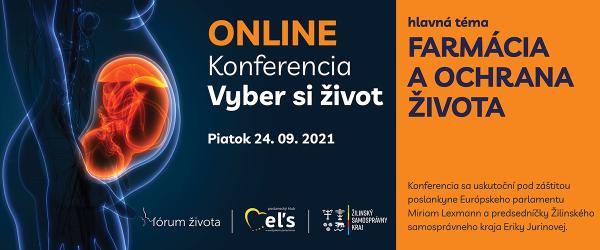 Na 22. konferencii Vyber si život 2021 opäť zaujímavá téma