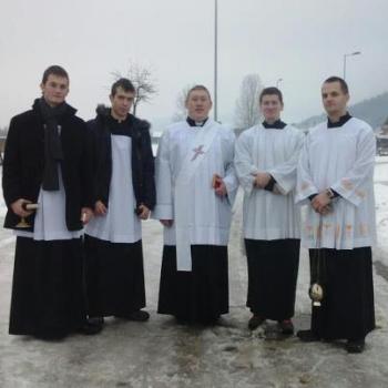 Vďaka nášmu diakonovi Petrovi Duffalovi