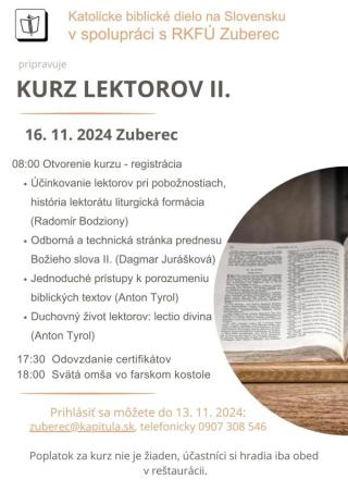 Kurz lektorov II.