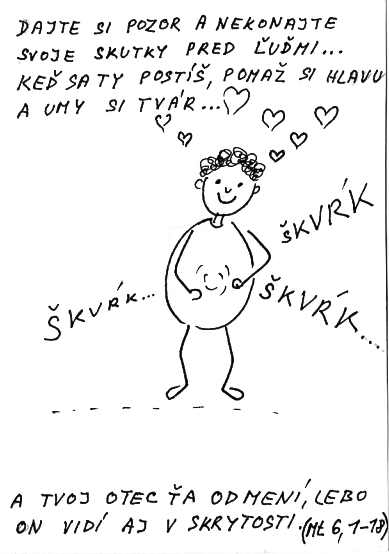 Náš pôstny kalendár: 1. Popolcová streda