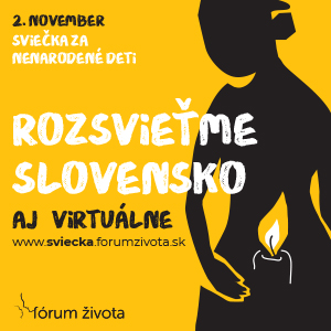 Sviečka za nenarodené deti 2025