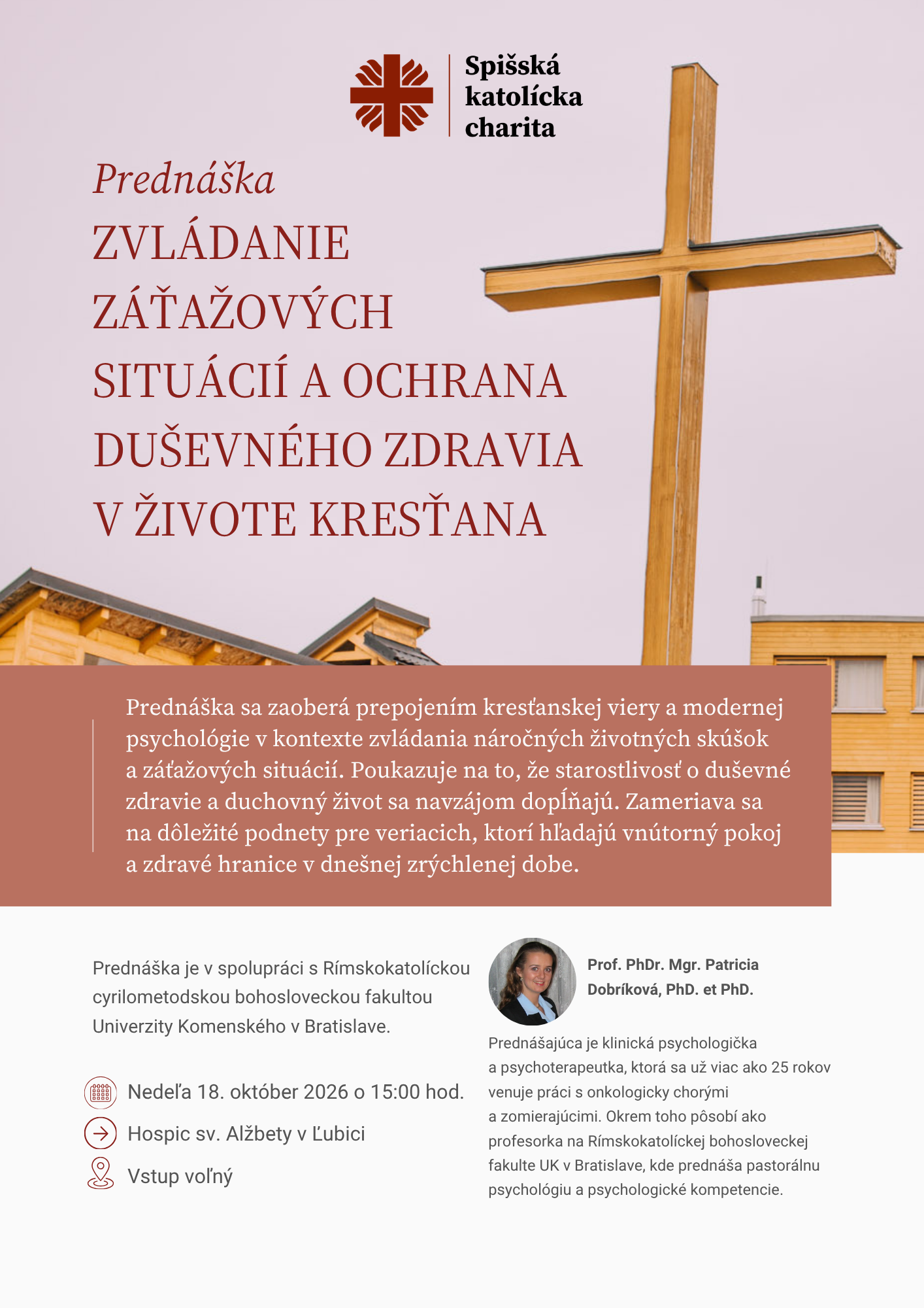 Zvládanie záťažových situácií a ochrana duševného zdravia v živote kresťana